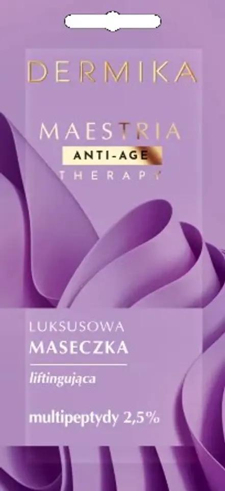 ⁨DERMIKA Maestria Anti-Age Therapy Luksusowa Maseczka liftingująca - multipeptydy 2.5%  7g⁩ w sklepie Wasserman.eu