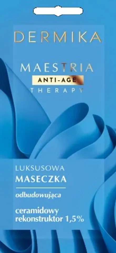 ⁨DERMIKA Maestria Anti-Age Therapy Luksusowa Maseczka odbudowująca - ceramidowy rekonstruktor 1.5%  7g⁩ w sklepie Wasserman.eu