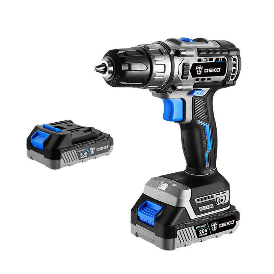Wiertarko-wkrętarka bezszczotkowa Deko Tools DKBL20DU3-HS2 20V w sklepie Wasserman.eu