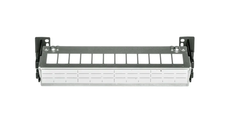 ⁨Modular connector 12xRJ45 Keystone for FZ12MK rail⁩ at Wasserman.eu