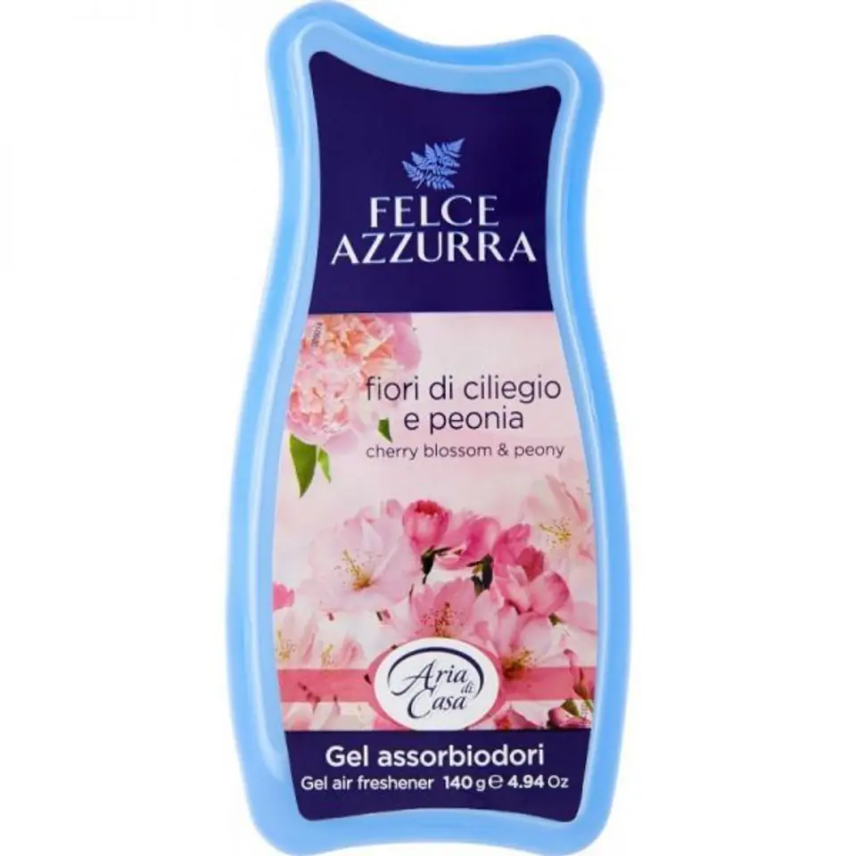 ⁨Felce Azzurra Fiori di Ciliegio e Peonia Odour Absorbent Gel 140 g⁩ at Wasserman.eu