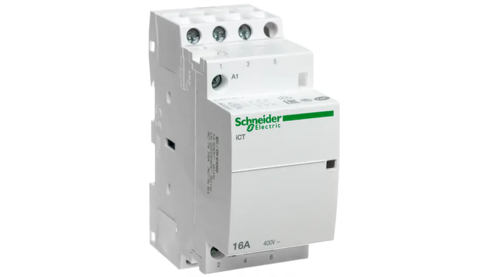 ⁨Modular contactor iCT - 3-pole - 3 NO - 16A - 220..240 V AC A9C22813⁩ at Wasserman.eu