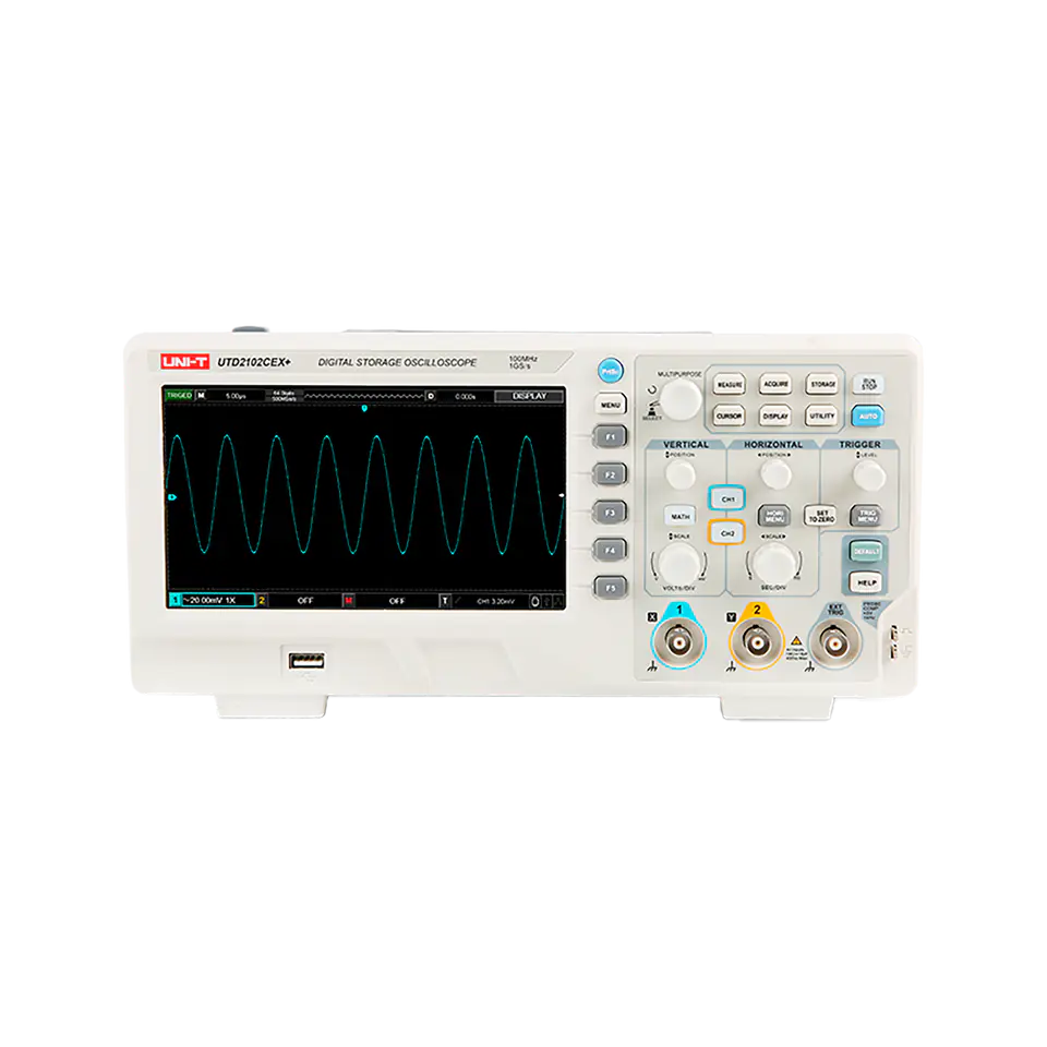 ⁨Uni-T UTD2202CEX+ Oscilloscope⁩ at Wasserman.eu