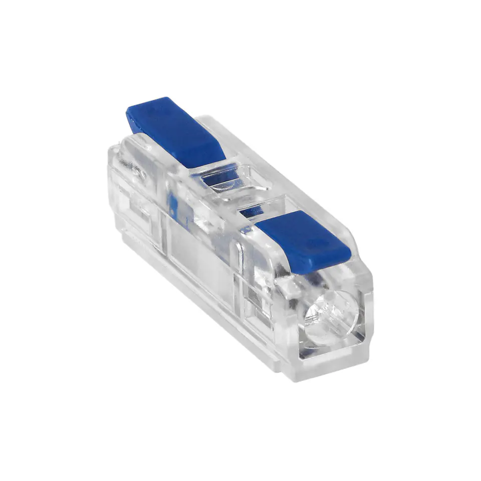 ⁨Złączka instalacyjna zaciskowa 1-przewodowa, dwustronna; na dowolny przewód 0,75-4mm?; IEC 250V/32A; worek 10 szt.⁩ w sklepie Wasserman.eu