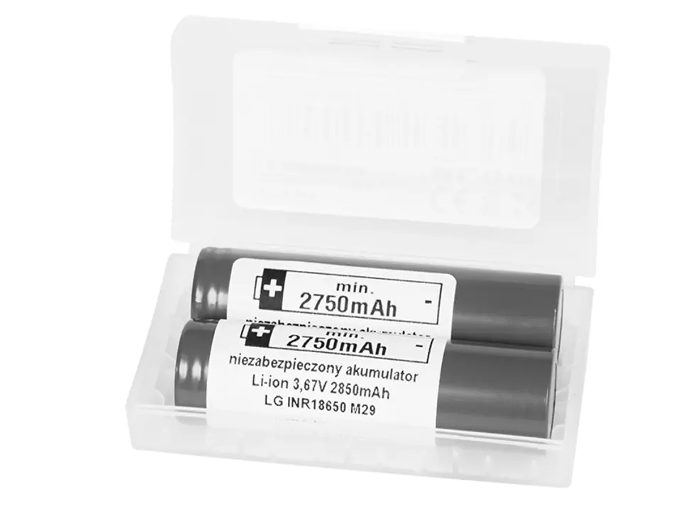 ⁨85-614# Akumulator 18650 li-ion lg 2850mah 10a⁩ w sklepie Wasserman.eu