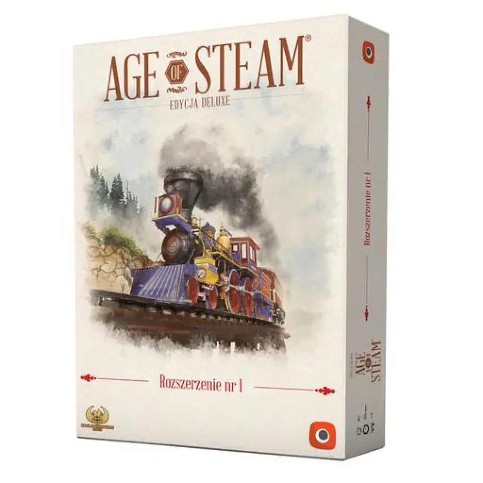 ⁨GRA AGE OF STEAM: ROZSZERZENIE NR1 dodatek - PORTAL GAMES⁩ w sklepie Wasserman.eu