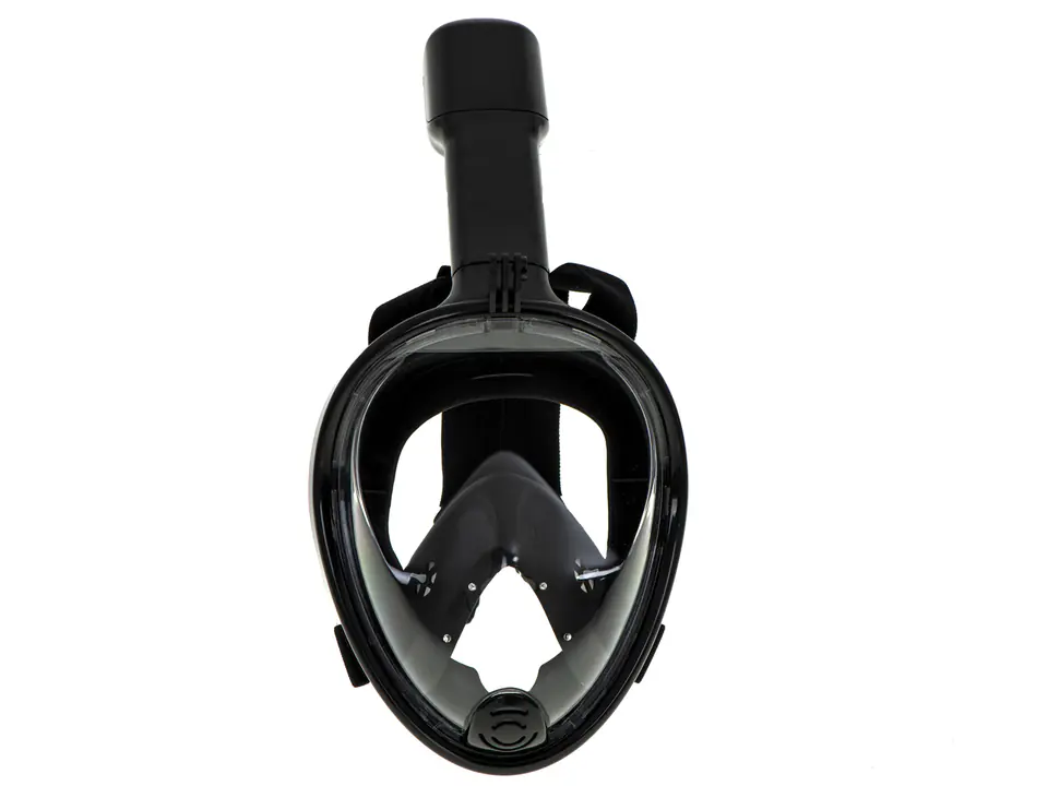 ⁨Snorkeling mask full folding L/XL black⁩ at Wasserman.eu