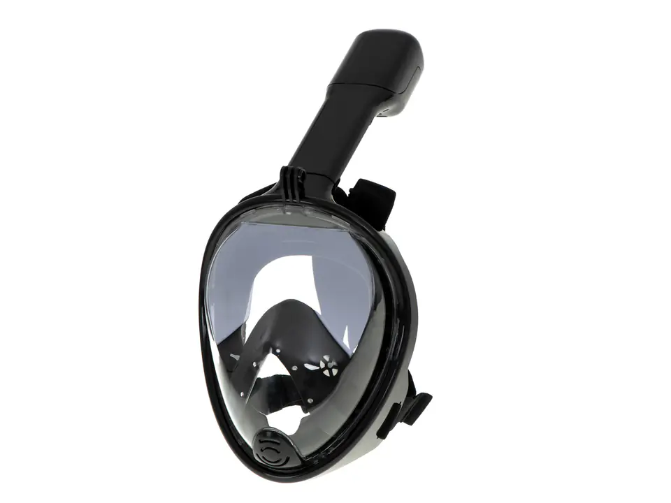 ⁨Snorkeling mask full folding L/XL black⁩ at Wasserman.eu