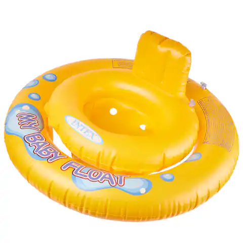 ⁨Kółko do pływania dla niemowląt koło pontonik dla dzieci dmuchany z siedziskiem pontonik max 15 kg 6-18miesięcy⁩ w sklepie Wasserman.eu