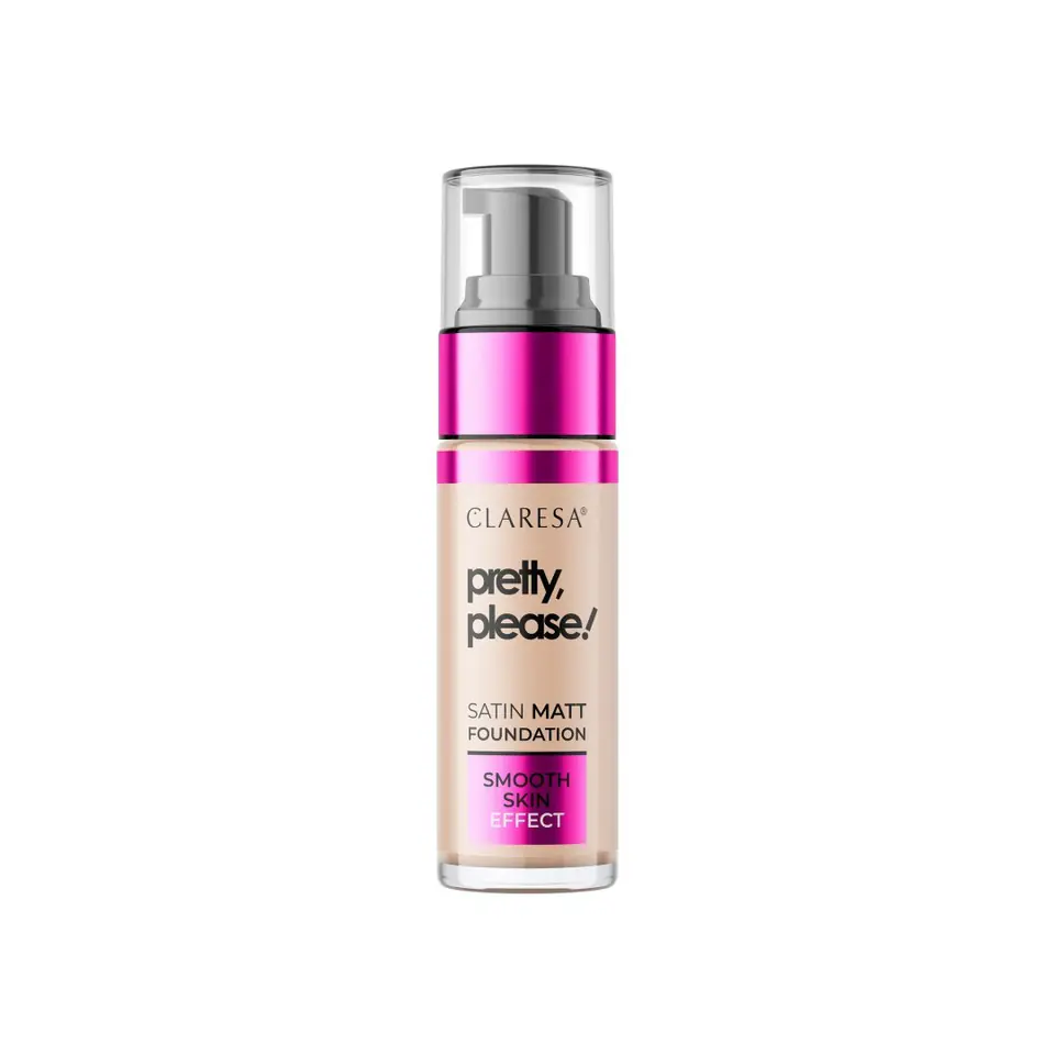 ⁨CLARESA Podkład do twarzy PRETTY,PLEASE! nr 05 deep-medium 33g⁩ w sklepie Wasserman.eu