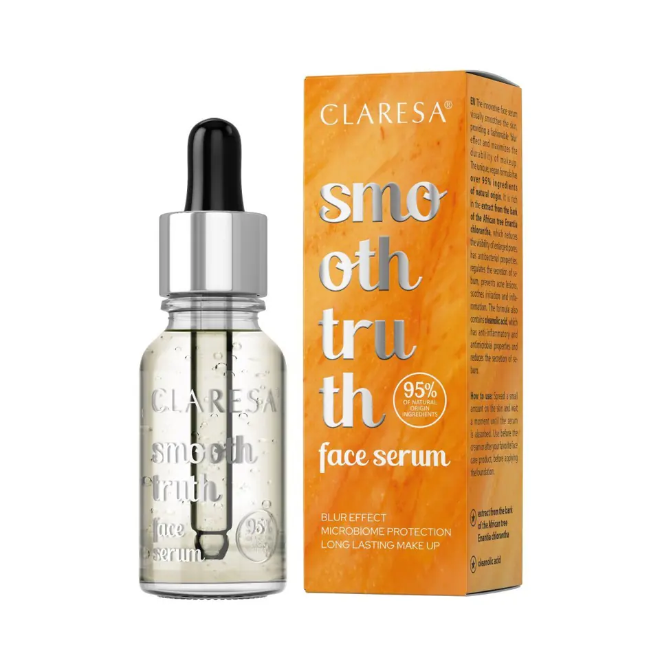 ⁨CLARESA Serum wygładzające do twarzy SMOOTH TRUTH 16g⁩ w sklepie Wasserman.eu