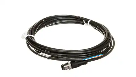 ⁨Connection cable 5m with straight plug 4P FIELDBUS M12 S/A AB-C4-M12MS- 5,0PUR 22260321⁩ at Wasserman.eu