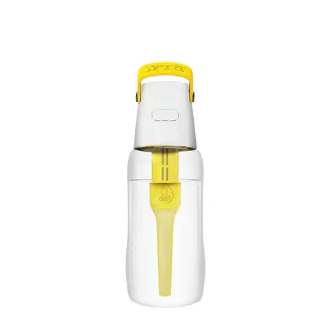 ⁨Butelka Dafi SOLID 0,5L z wkładem filtrującym (cytrynowa / żółta)⁩ w sklepie Wasserman.eu