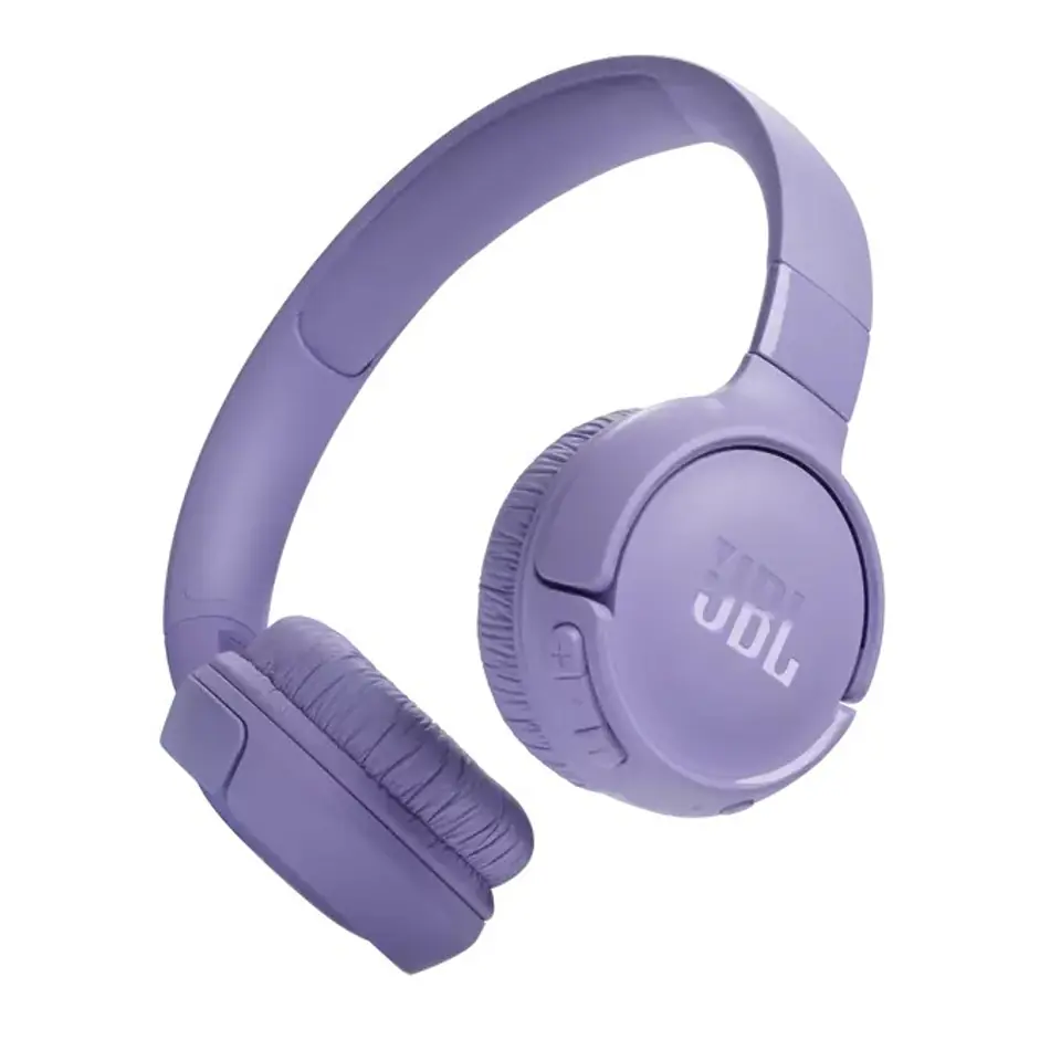 ⁨Słuchawki JBL TUNE 520 BT (purple, bezprzewodowe, nauszne)⁩ w sklepie Wasserman.eu
