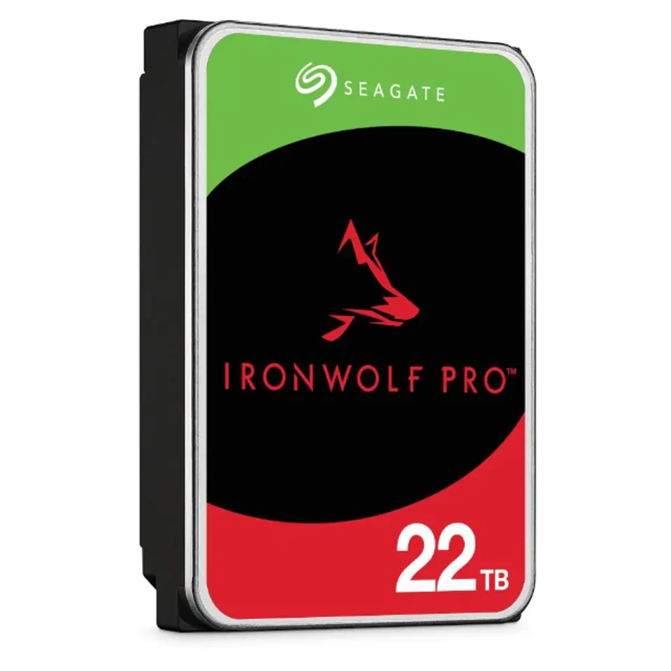 ⁨Dysk twardy HDD Seagate IronWolf Pro 22TB 3,5" SATA ST22000NT001⁩ w sklepie Wasserman.eu