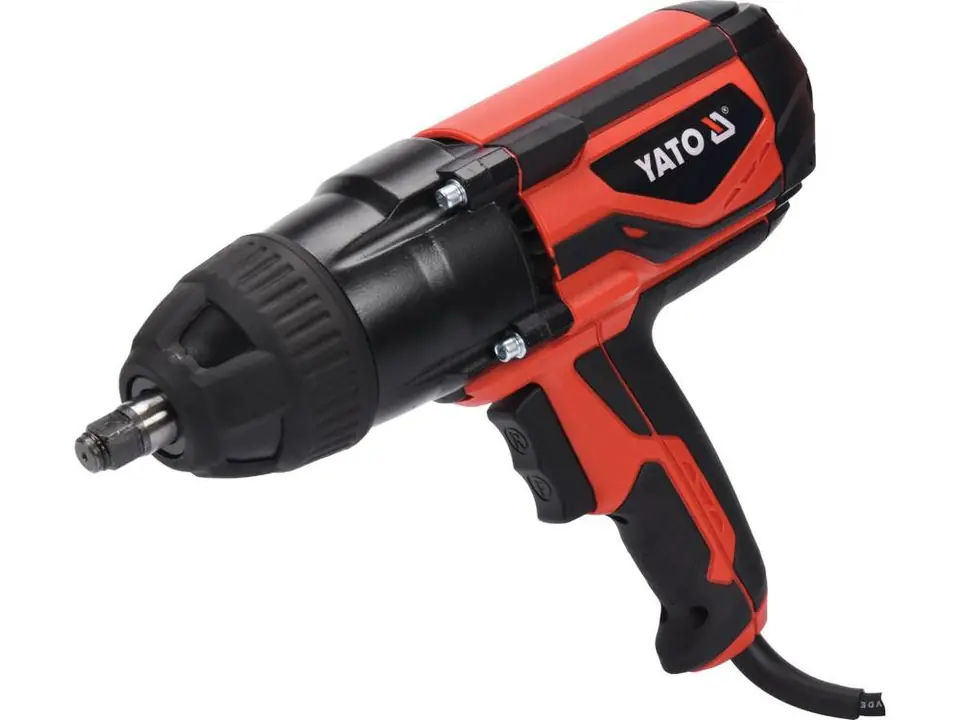 ⁨Yato YT-82021 power wrench 1/2" 2600 RPM 600 N⋅m Black, Red 1020 W⁩ at Wasserman.eu