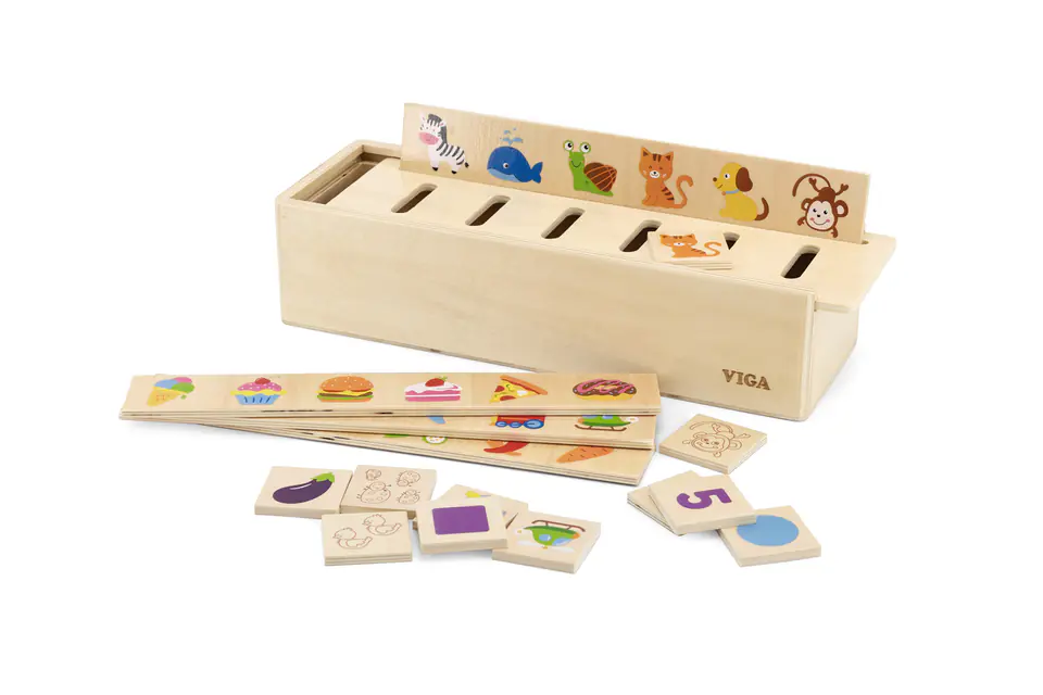 ⁨Viga 44503 Sorter edukacyjny z otworami⁩ w sklepie Wasserman.eu