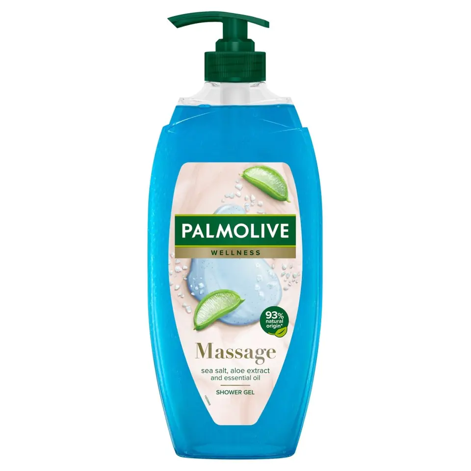 ⁨PALMOLIVE Wellness Żel pod prysznic Massage - Sól Morska & Aloes 750ml⁩ w sklepie Wasserman.eu
