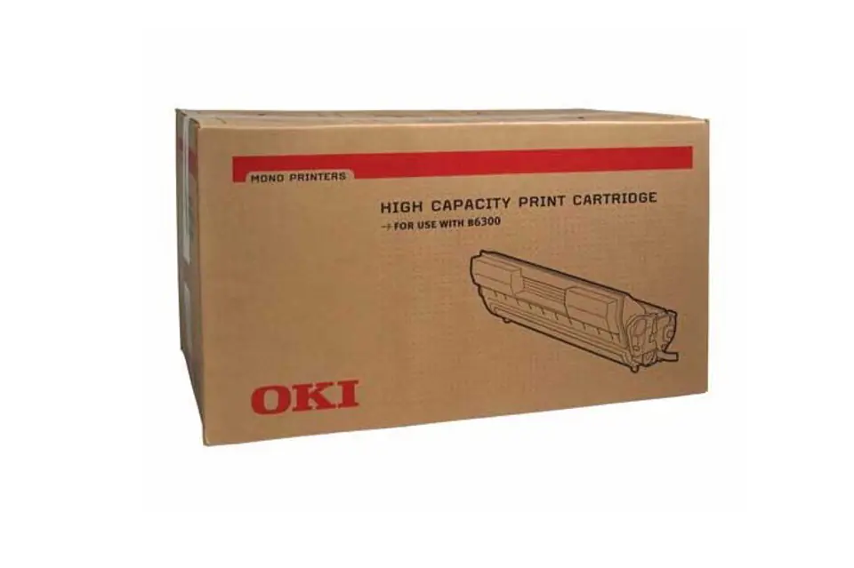 ⁨Oryginalny Toner Czarny OKI B6300 (09004079, CT350265)⁩ w sklepie Wasserman.eu