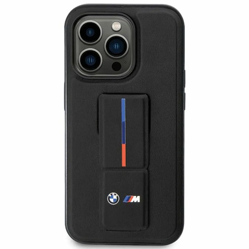 ⁨Etui BMW BMHCP14M22GSLK iPhone 14 Plus 6.7" czarny/black hardcase Grip Hot Stamp⁩ w sklepie Wasserman.eu