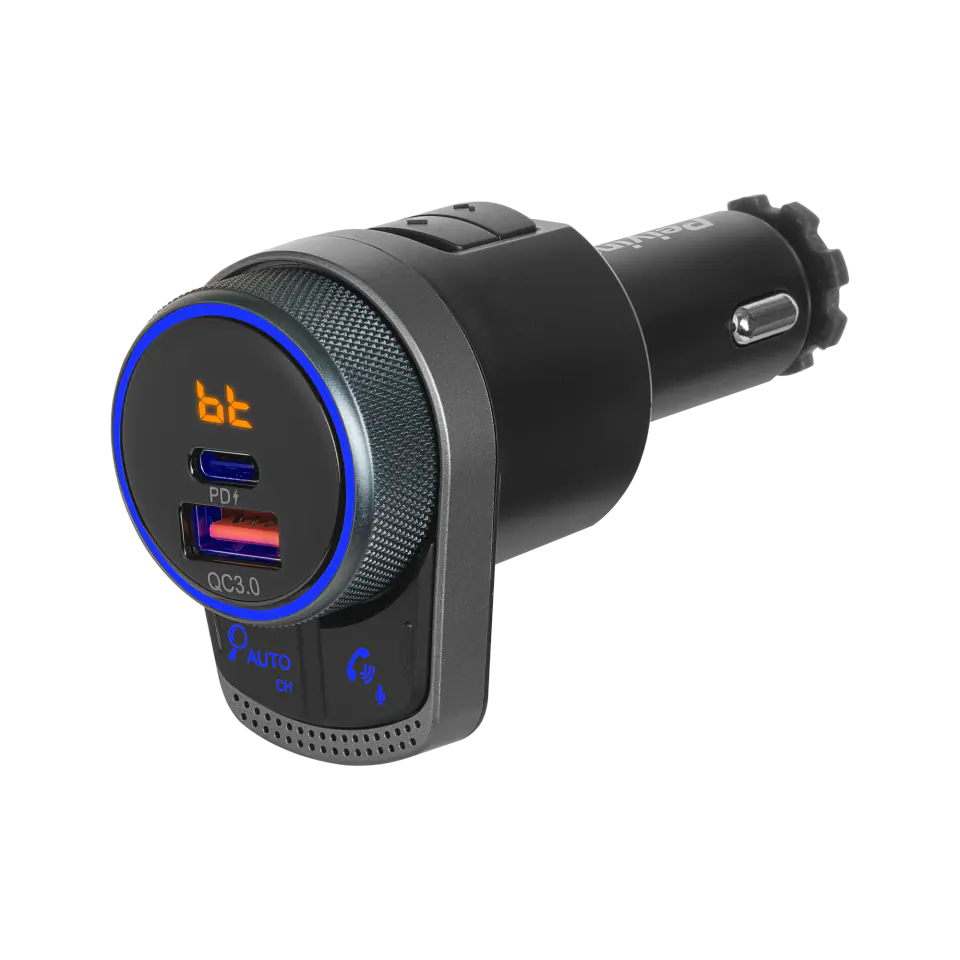 ⁨FM car transmitter with bluetooth function.⁩ at Wasserman.eu