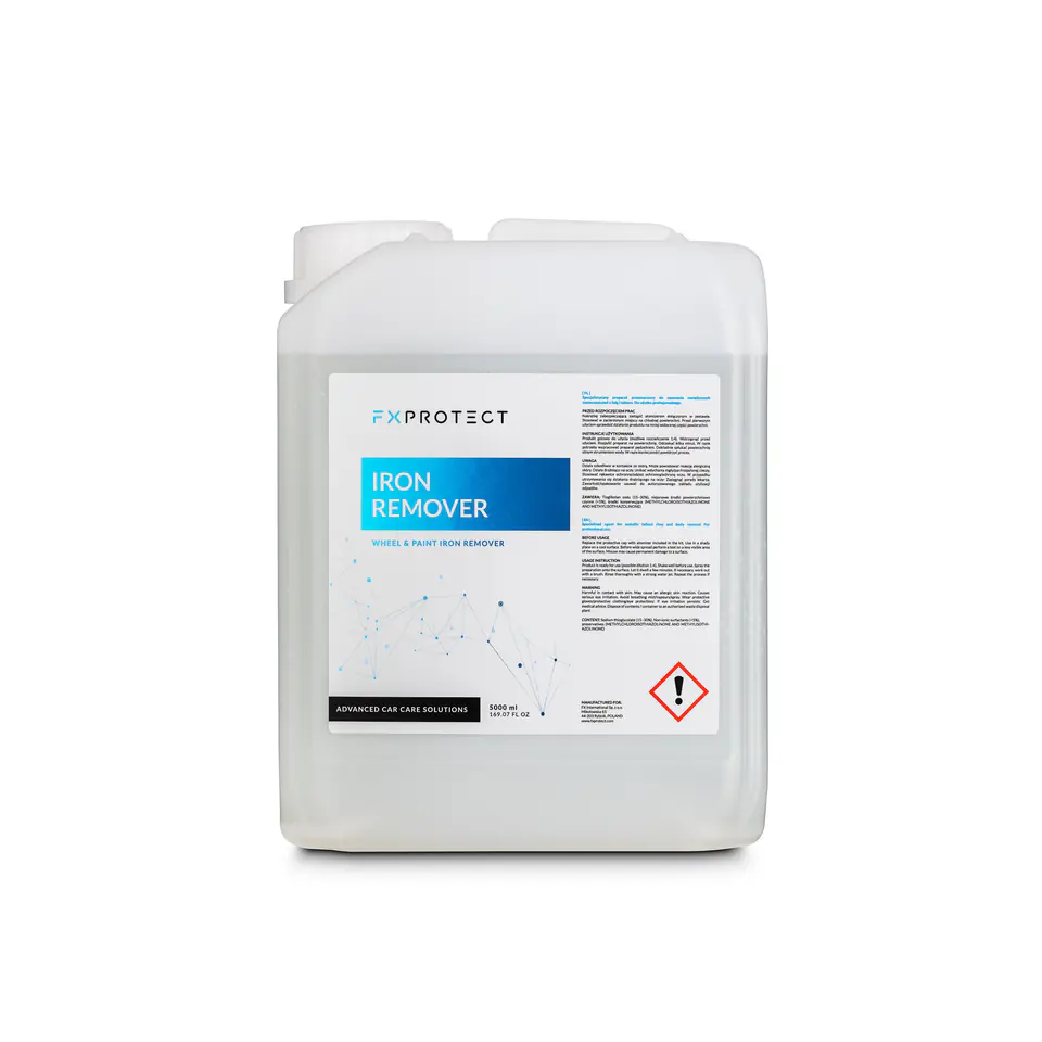 FX Protect Iron Remover 5L - deironizer, usuwa zabrudzenia metaliczne w sklepie Wasserman.eu
