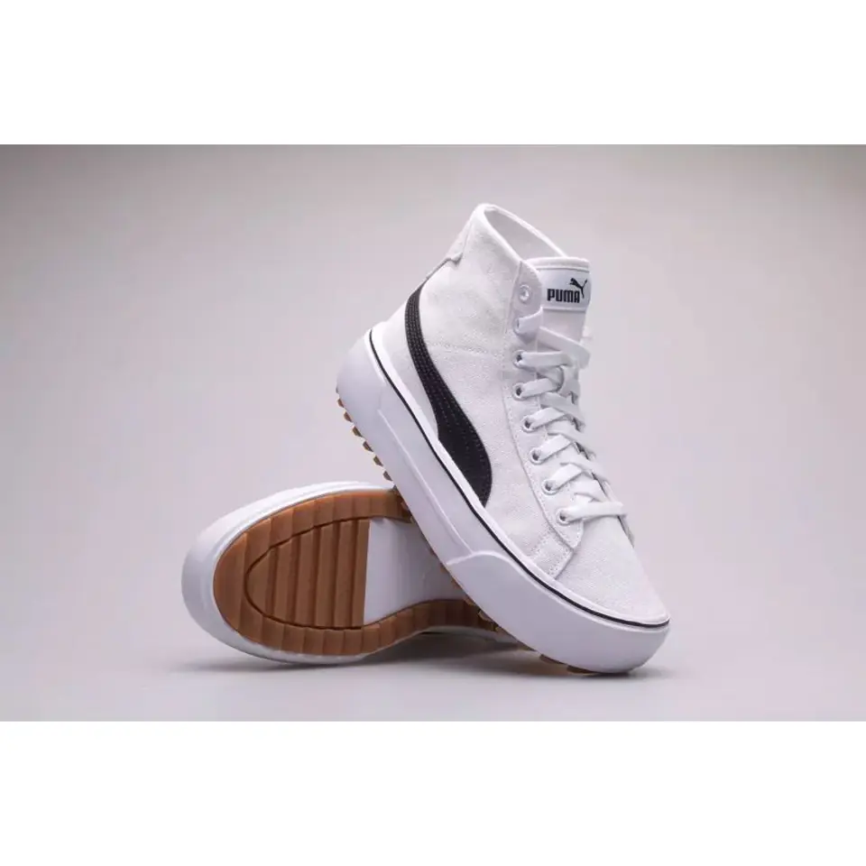 ⁨Buty Puma Kaia Mid Cv W 384409 (kolor Biały)⁩ w sklepie Wasserman.eu