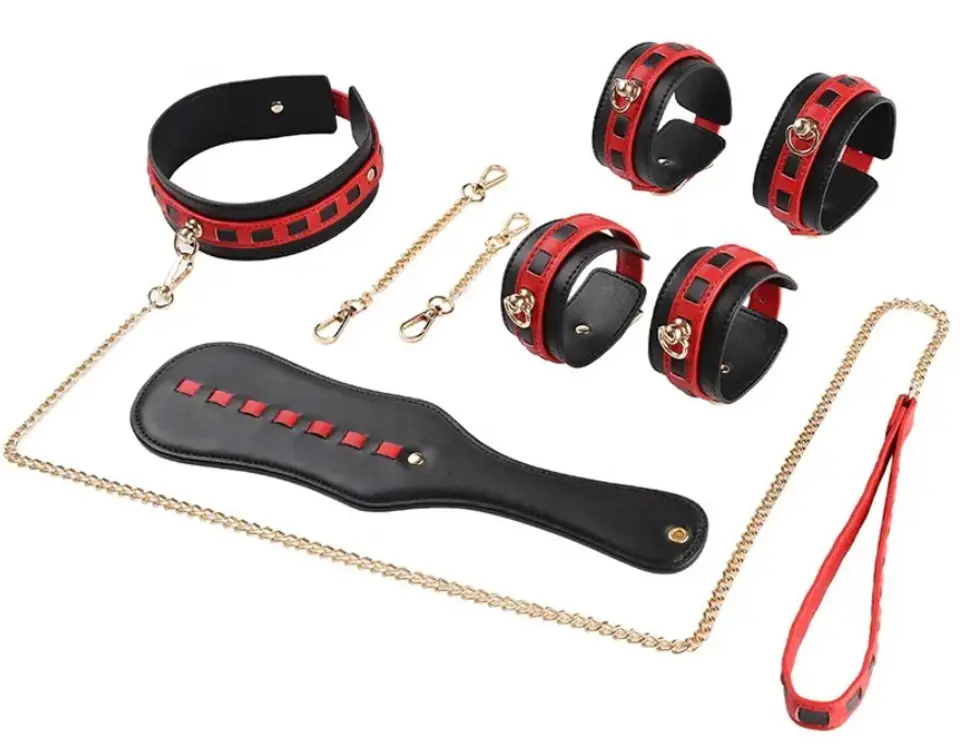 ⁨ZESTAW BDSM SET 4 PIECES MAGNIFICENT LOOK⁩ w sklepie Wasserman.eu