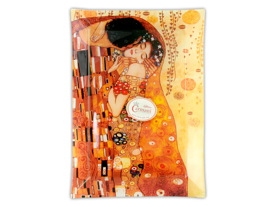 ⁨Talerz dekoracyjny - G. Klimt, Pocałunek (CARMANI)⁩ w sklepie Wasserman.eu