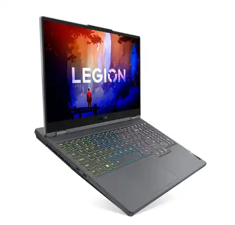⁨Lenovo Legion 5 15ARH7H Ryzen 7 6800H 15.6" WQHD IPS 300nits AG 165Hz 16GB DDR5 4800 SSD512 GeForce RTX 3060 6GB NoOS Storm Grey⁩ w sklepie Wasserman.eu
