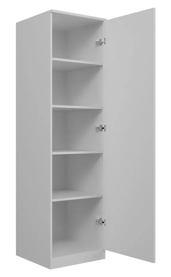 ⁨Topeshop SD-50 BIEL KPL bedroom wardrobe/closet 5 shelves 1 door(s) White⁩ at Wasserman.eu