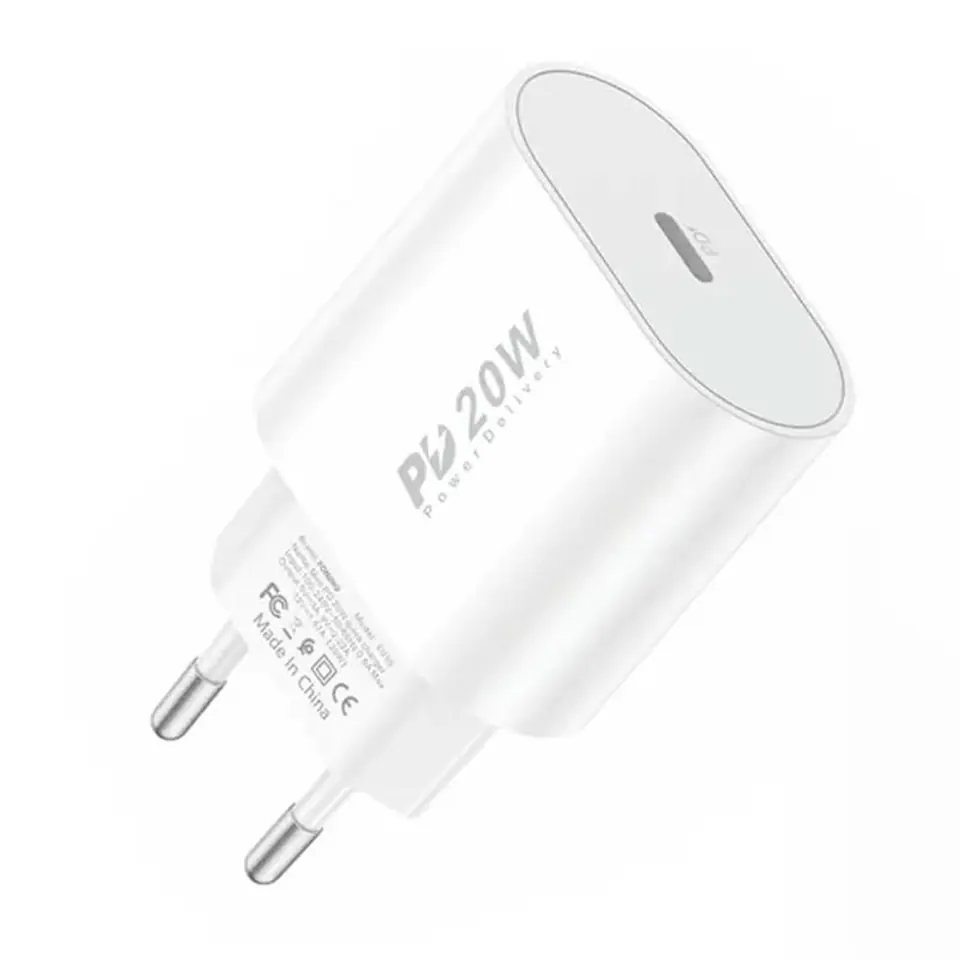 ⁨Ładowarka sieciowa Foneng EU39, 1x USB, PD 3.0⁩ w sklepie Wasserman.eu