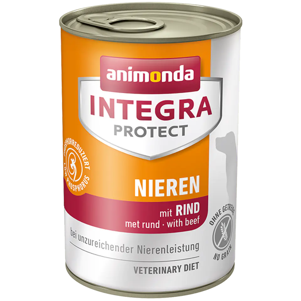 ANIMONDA INTEGRA Protect Nieren puszki z wołowiną 400 g w sklepie Wasserman.eu