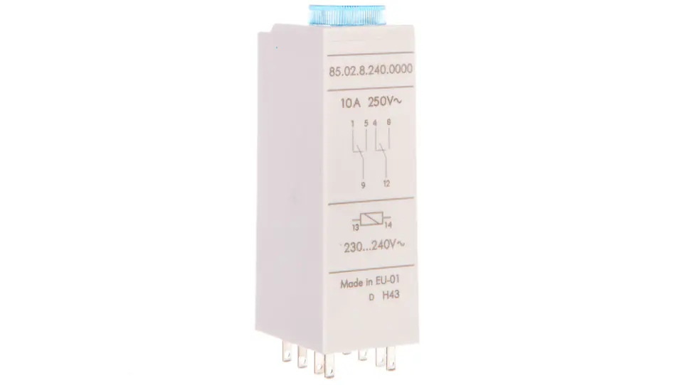 ⁨Timer 2P 10A 230-240V AC, multifunction Al, Dl, SW, GI 85.02.8.240.0000⁩ at Wasserman.eu