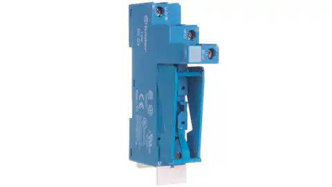 ⁨Relay socket series 40.31 modules 99.02, 86.30 screw terminals DIN rail mounting 35mm (plastic clip) 95.03SPA⁩ at Wasserman.eu