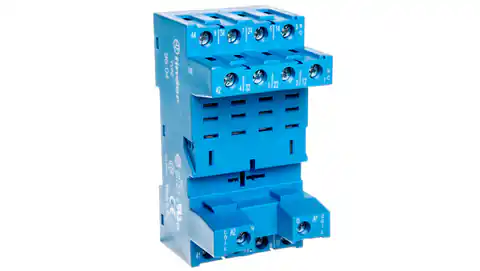 ⁨Relay socket 56.34 series modules 99.02, 86.00 and 86.30, screw terminals, DIN rail mounting (metal clip) 96.04SMA⁩ at Wasserman.eu