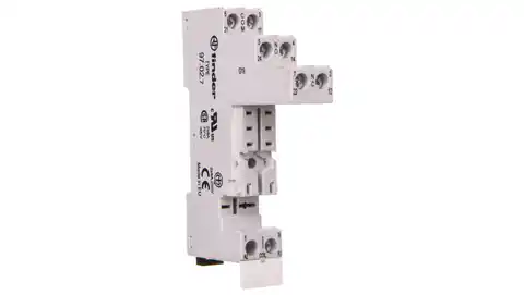 ⁨Relay socket for 46.52 series on DIN rail, traction version 97.02.7SMA⁩ at Wasserman.eu