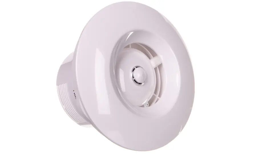 ⁨Ceiling fan fi 100 14W 90m3/h 230V IPX4 white off timer ORBIT E000 WXO100T⁩ at Wasserman.eu