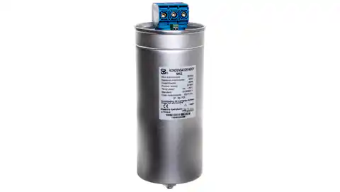 ⁨Kondensator gazowy MKG niskich napięć 20kVar 400V KG MKG-20-400⁩ w sklepie Wasserman.eu
