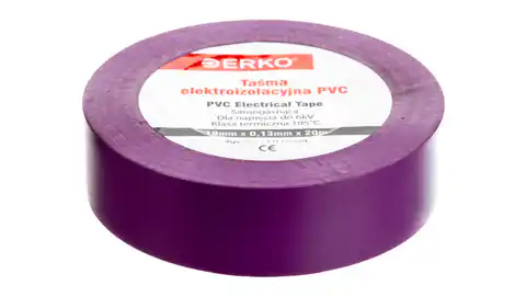 ⁨Insulation tape 19/20 purple TPVC_19-20-VIOLET⁩ at Wasserman.eu