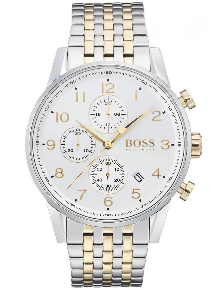 ⁨ZEGAREK MĘSKI HUGO BOSS 1513499 - NAVIGATOR (zh034b)⁩ w sklepie Wasserman.eu