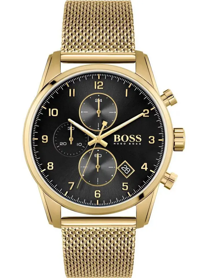 ⁨ZEGAREK MĘSKI HUGO BOSS 1513838 SKYMASTER (zh038b)⁩ w sklepie Wasserman.eu