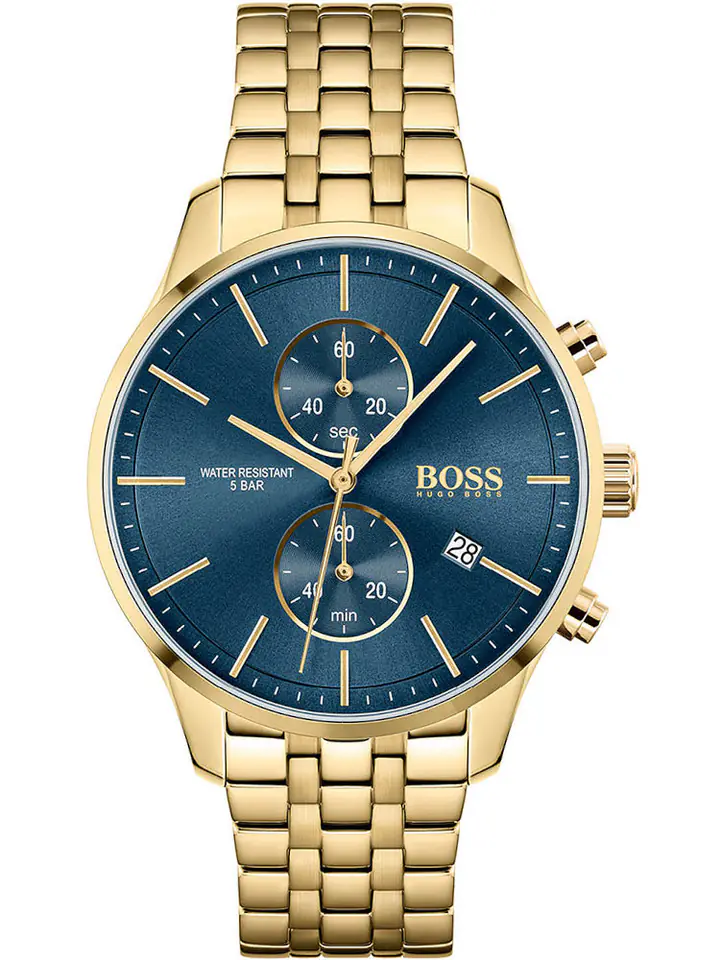 ⁨ZEGAREK MĘSKI HUGO BOSS 1513841 - ASSOCIATE (zh026c)⁩ w sklepie Wasserman.eu