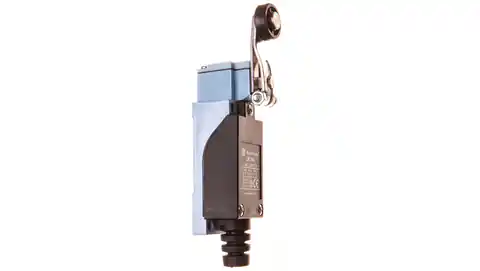 ⁨Łącznik krańcowy 1Z 1R metal/tworzywo dźwignia z rolką LK104⁩ w sklepie Wasserman.eu