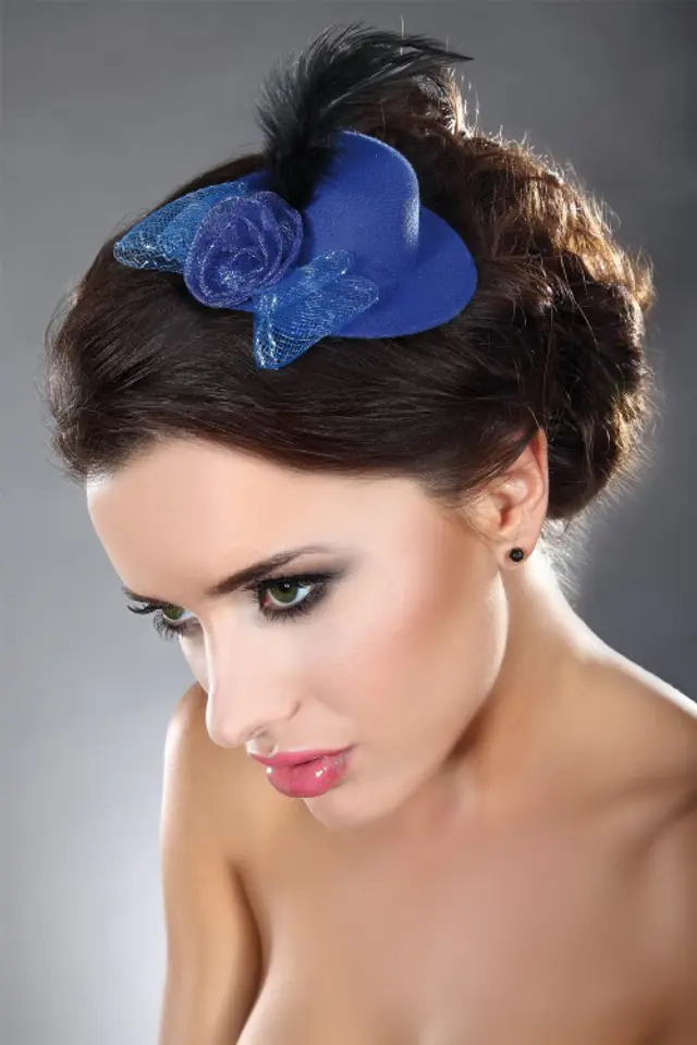 ⁨Mini Top Hats Blue Niebieski LC 12019 Model 11 LivCo Corsetti Fashion Model 11⁩ w sklepie Wasserman.eu