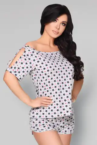 ⁨Piżama Mareike LC 55122 Gray Szary LivCo Corsetti Fashion rozmiar - L/XL⁩ w sklepie Wasserman.eu