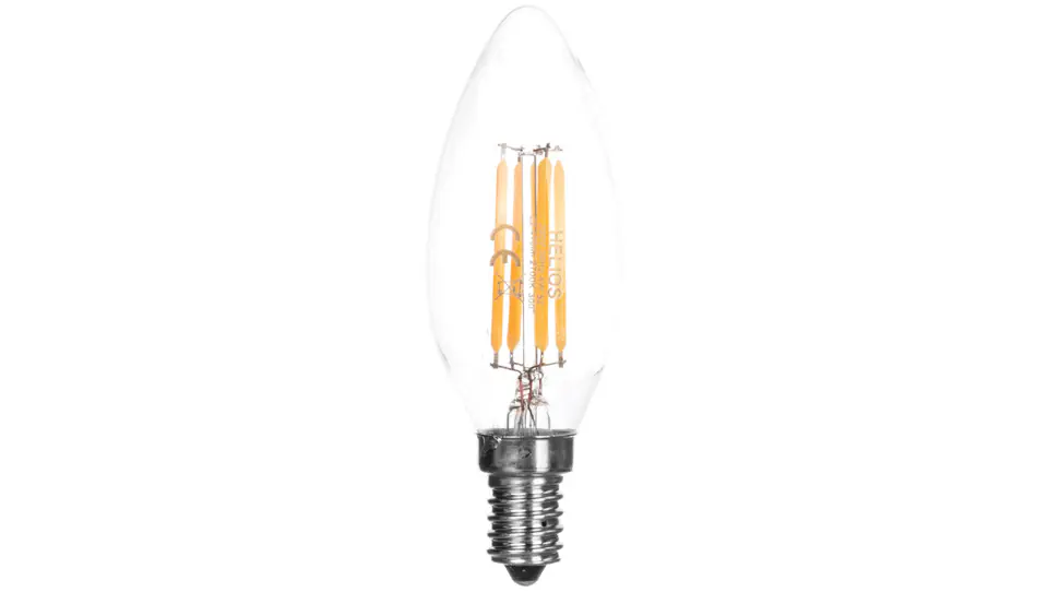 ⁨LED filament candle bulb 230V 4W E14 470lm C35 2700K 25000h LED-2722⁩ at Wasserman.eu