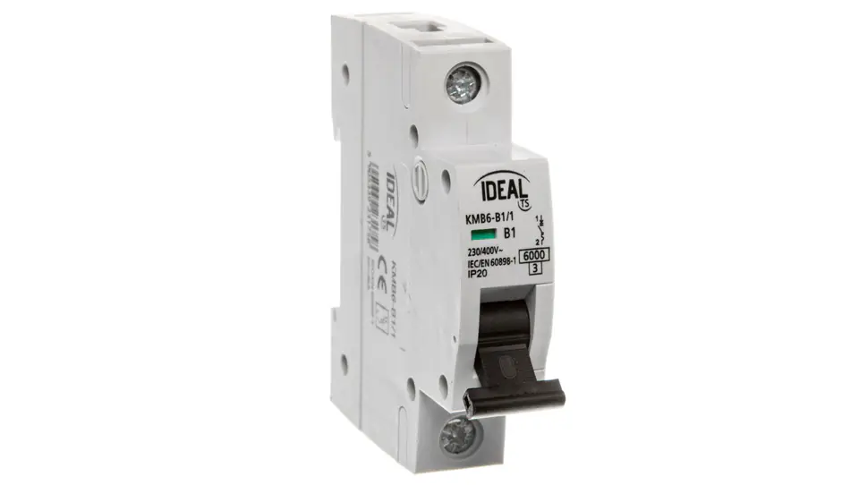 ⁨Circuit breaker 1P B 1A 6kA KMB6-B1/1 23175⁩ at Wasserman.eu