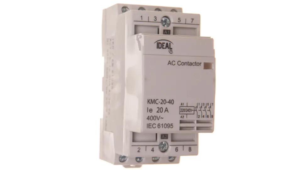 ⁨Modular contactor 20A 4Z 0R 230V AC KMC-20-40 23241⁩ at Wasserman.eu