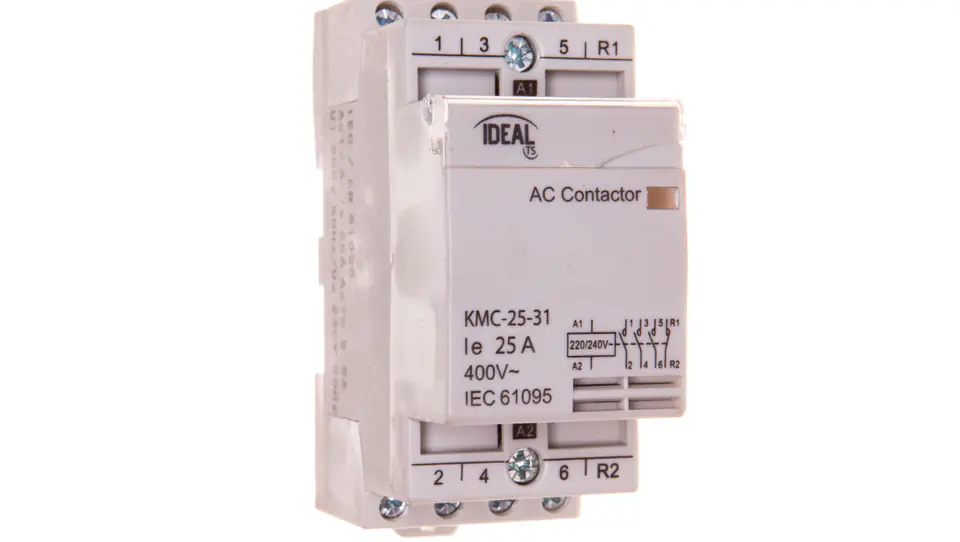 ⁨Stycznik modułowy 25A 3Z 1R 230V AC KMC-25-31 23247⁩ w sklepie Wasserman.eu